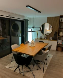 Loftlampe LOGONE Metal Sort