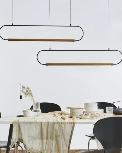 Loftlampe LOGONE Metal Sort
