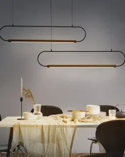 Loftlampe LOGONE Metal Sort