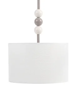 Loftlampe LOKY Metal Hvid/beige