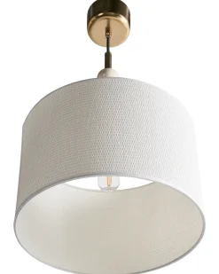 Loftlampe LOKY Metal Messing/beige