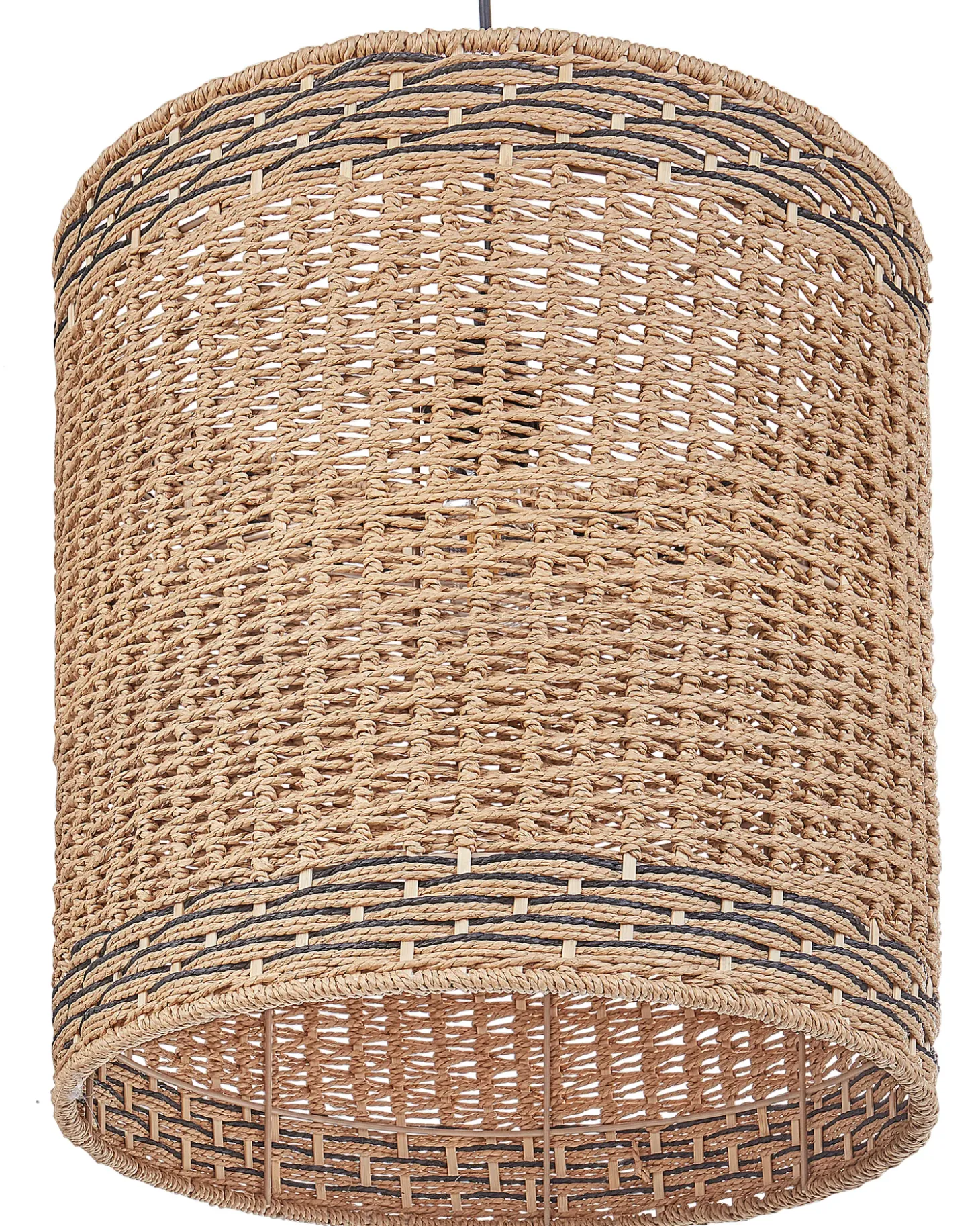 Loftlampe LUAPULA papirreb Naturlig
