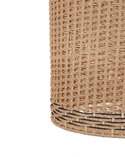 Loftlampe LUAPULA papirreb Naturlig