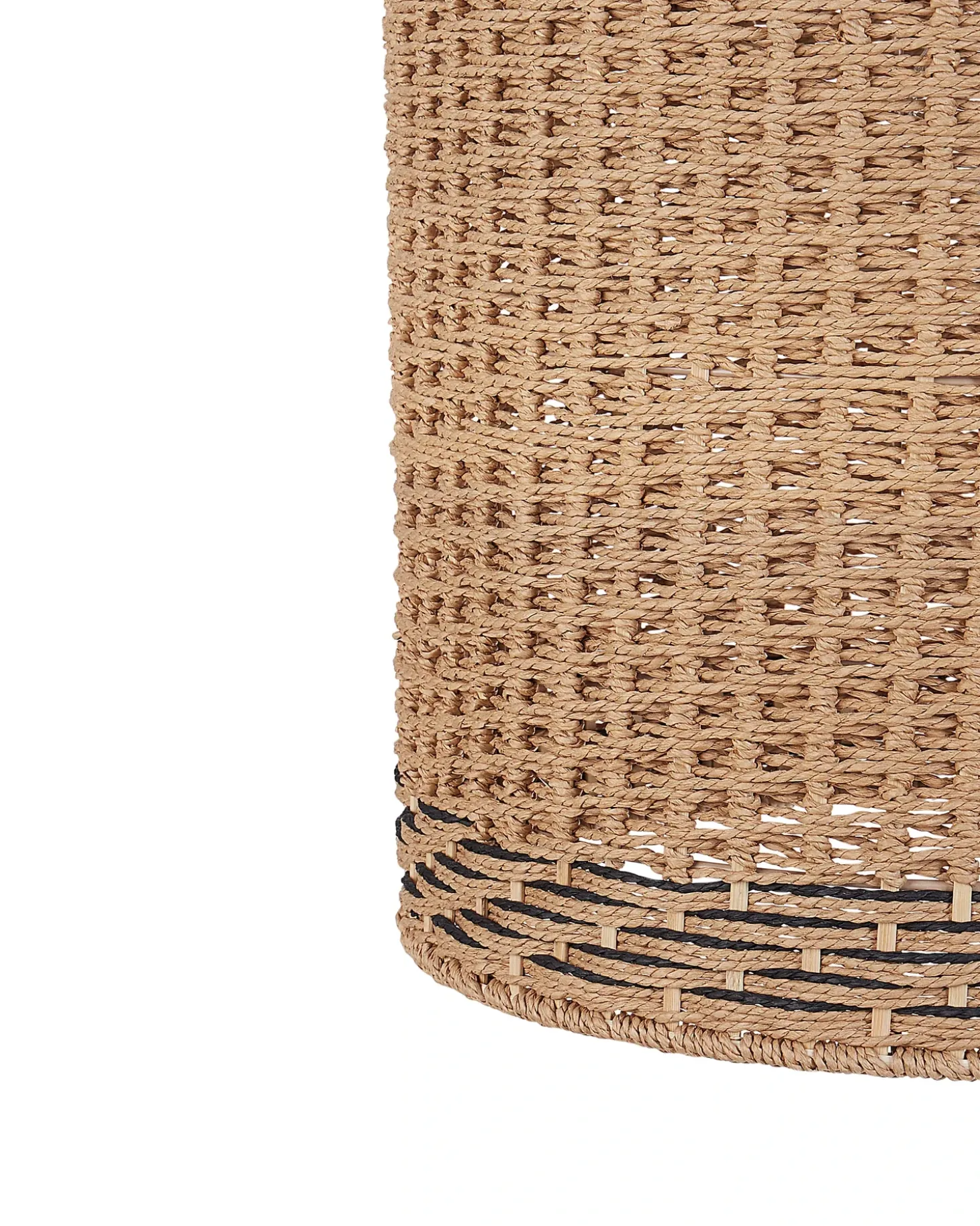 Loftlampe LUAPULA papirreb Naturlig