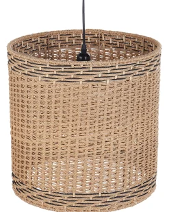 Loftlampe LUAPULA papirreb Naturlig