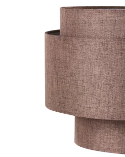 Loftlampe LUKAGO Hør Brun