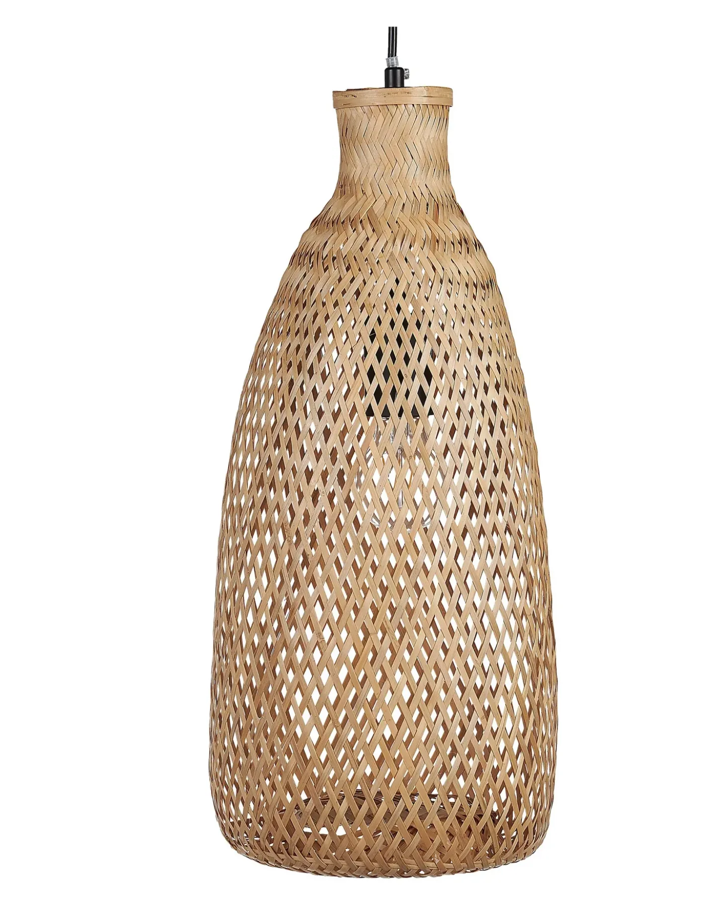 Loftlampe LWELA Bambus Naturlig