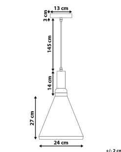 Loftlampe MACKENZIE Metal Hvid