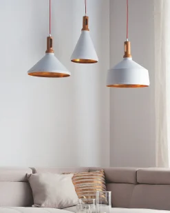 Loftlampe MACKENZIE Metal Hvid