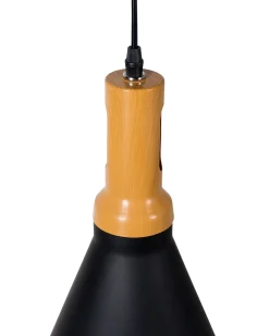 Loftlampe MACKENZIE Metal Sort