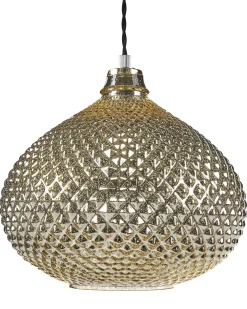 Loftlampe MADON Glas Guld