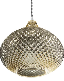Loftlampe MADON Glas Guld