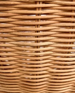 Loftlampe MANDEKAL Rattan Naturlig