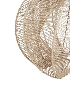 Loftlampe MANINGA papirreb Lysebrun