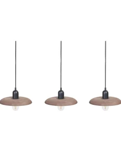 Loftlampe MANJEERA Mangotræ Mørkebrun