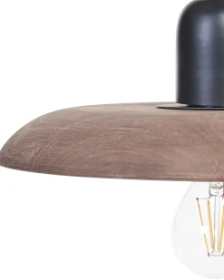 Loftlampe MANJEERA Mangotræ Mørkebrun