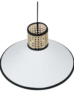 Loftlampe MANTUA Rattan Hvid