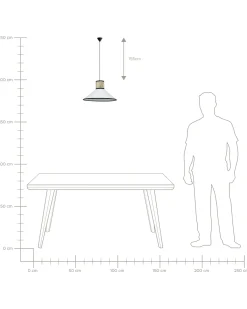 Loftlampe MANTUA Rattan Hvid