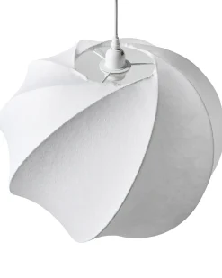 Loftlampe MAQUINE Kunstsilke Hvid