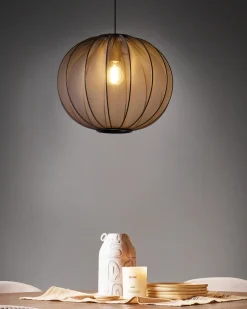 Loftlampe MARIETA Sort