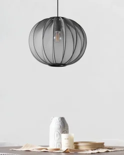 Loftlampe MARIETA Sort
