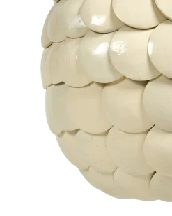 Loftlampe MASKELIYA Kokosnødde-skal Beige