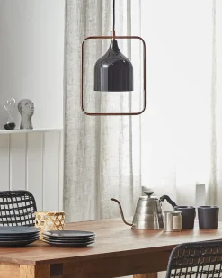 Loftlampe MAVONE Metal Sort