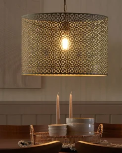 Loftlampe MEZEN Metal Grå
