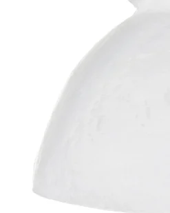 Loftlampe MIGUELETE Papmaché Hvid