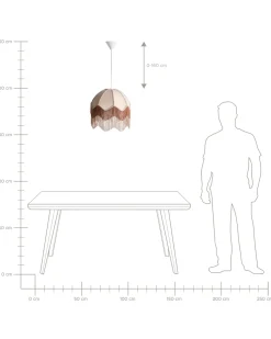 Loftlampe MILAGRO Beige