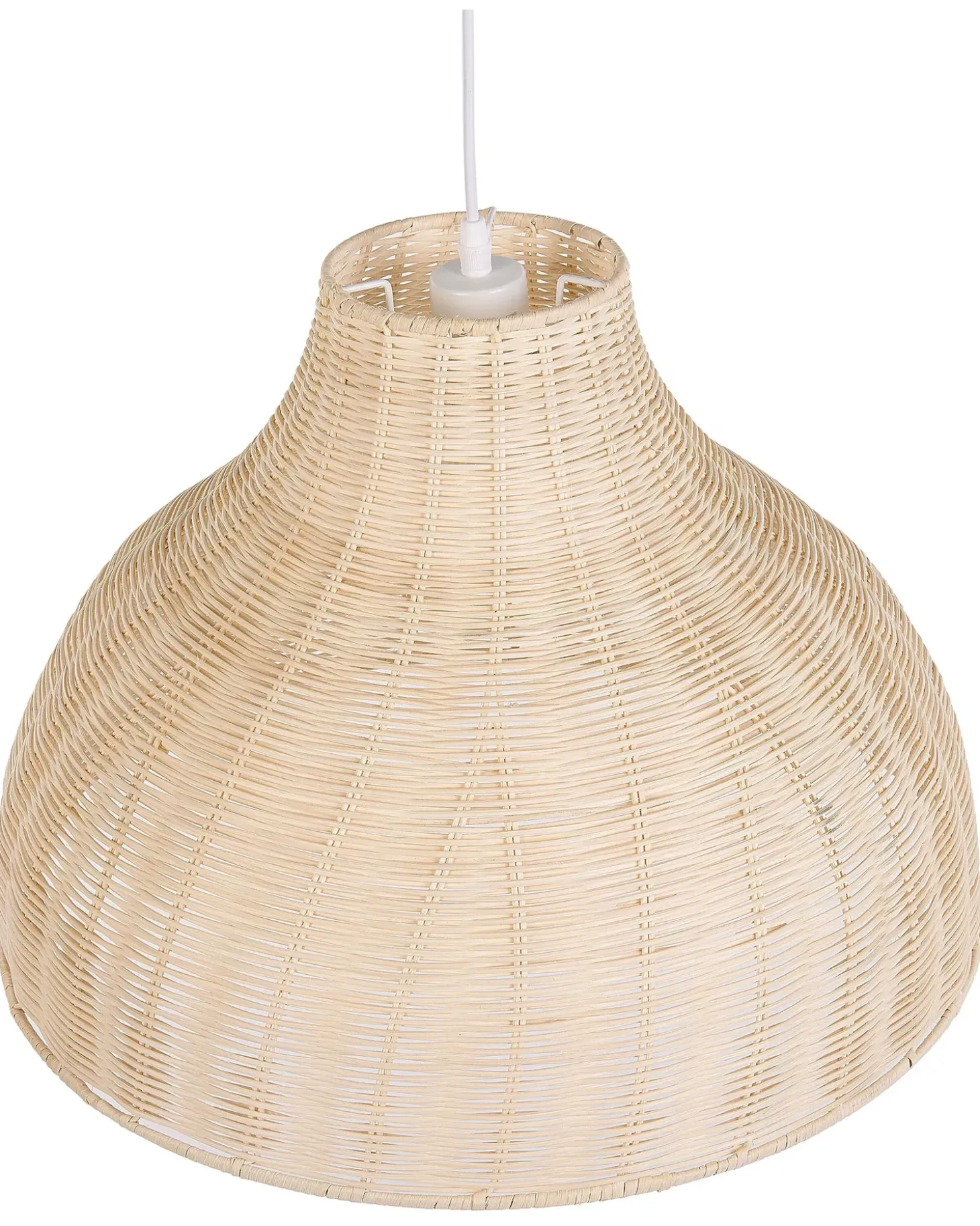 Loftlampe MILLIAN Rattan Lysebrun