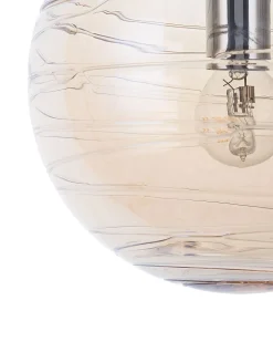 Loftlampe MIRNA Glas Guld