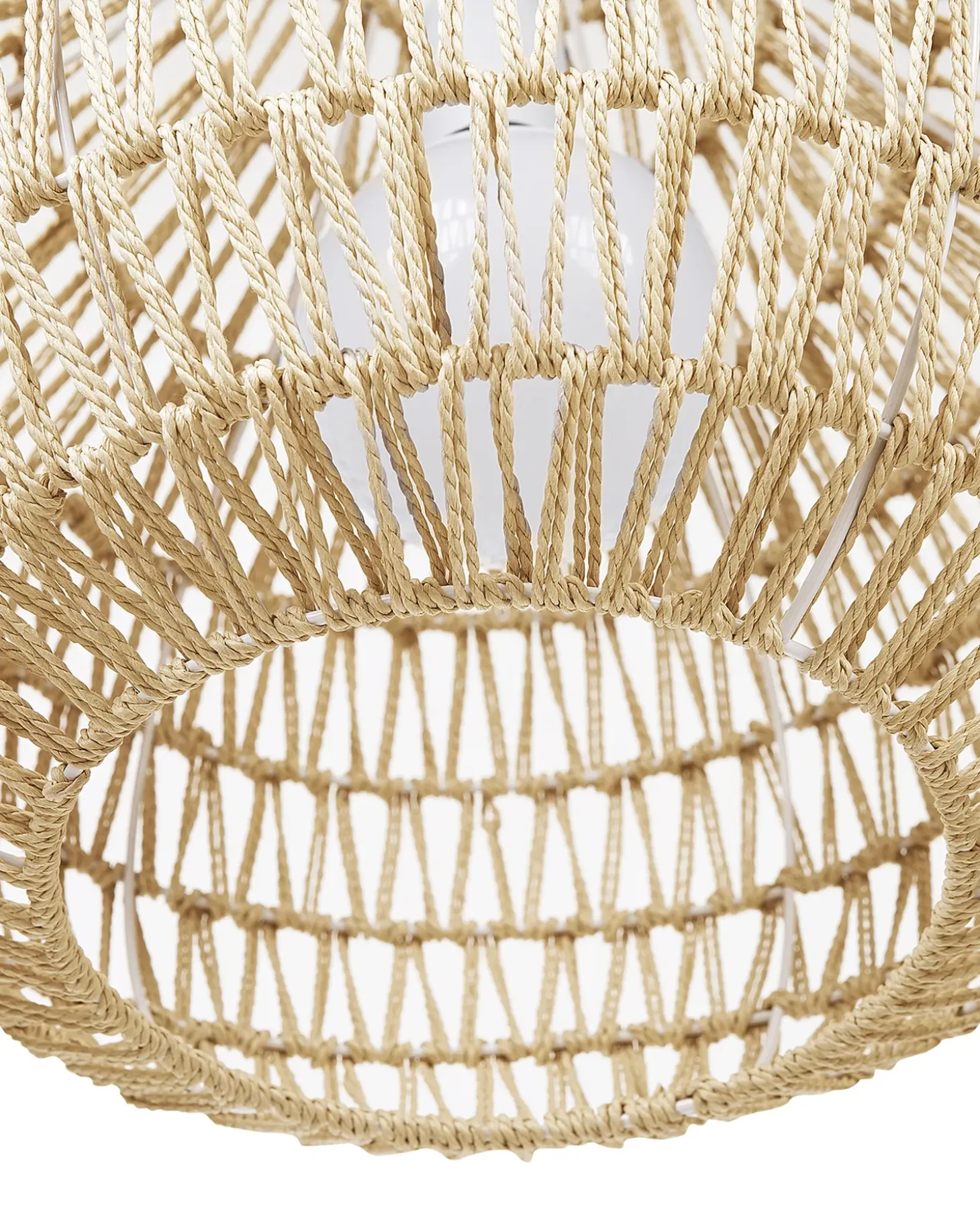 Loftlampe MOLOPO papirreb Sand Beige