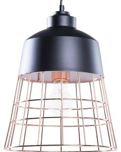 Loftlampe MONTE Metal Sort