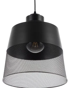 Loftlampe MUGA Metal Sort