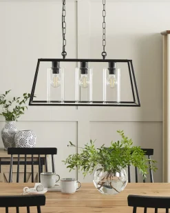 Loftlampe MUGER Metal Sort