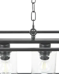 Loftlampe MUGER Metal Sort