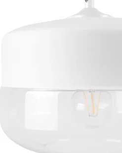 Loftlampe MURRAY Glas Hvid