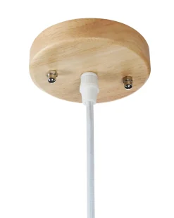 Loftlampe MURRELL Poppeltræ Lysebrun
