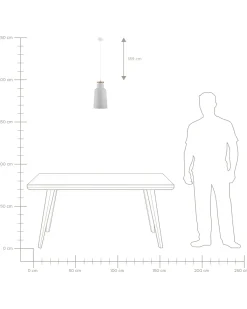 Loftlampe NEVA Metal Hvid