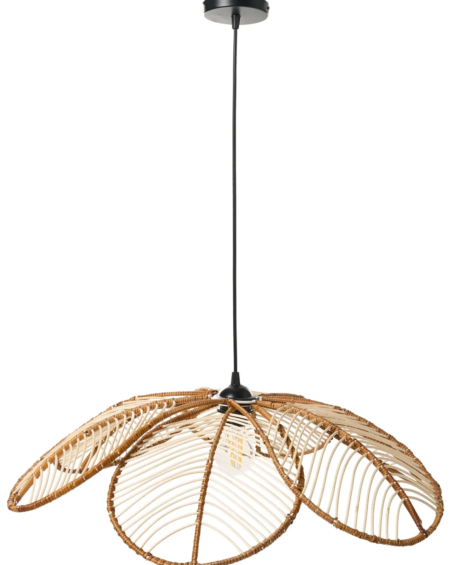 Loftlampe NIGUA Rattan Naturlig