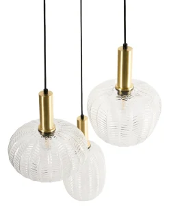 Loftlampe NJORO Glas Transparent