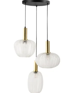 Loftlampe NJORO Glas Transparent