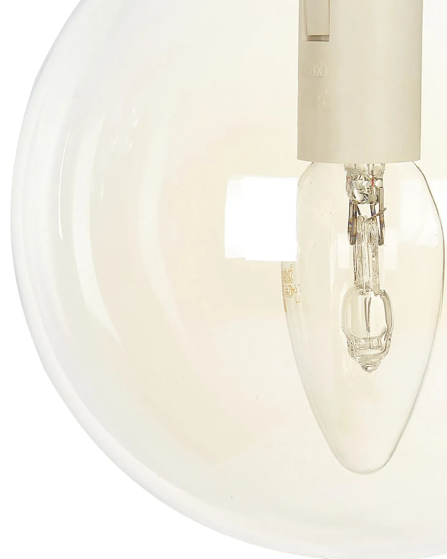 Loftlampe NOEL Glas Guld