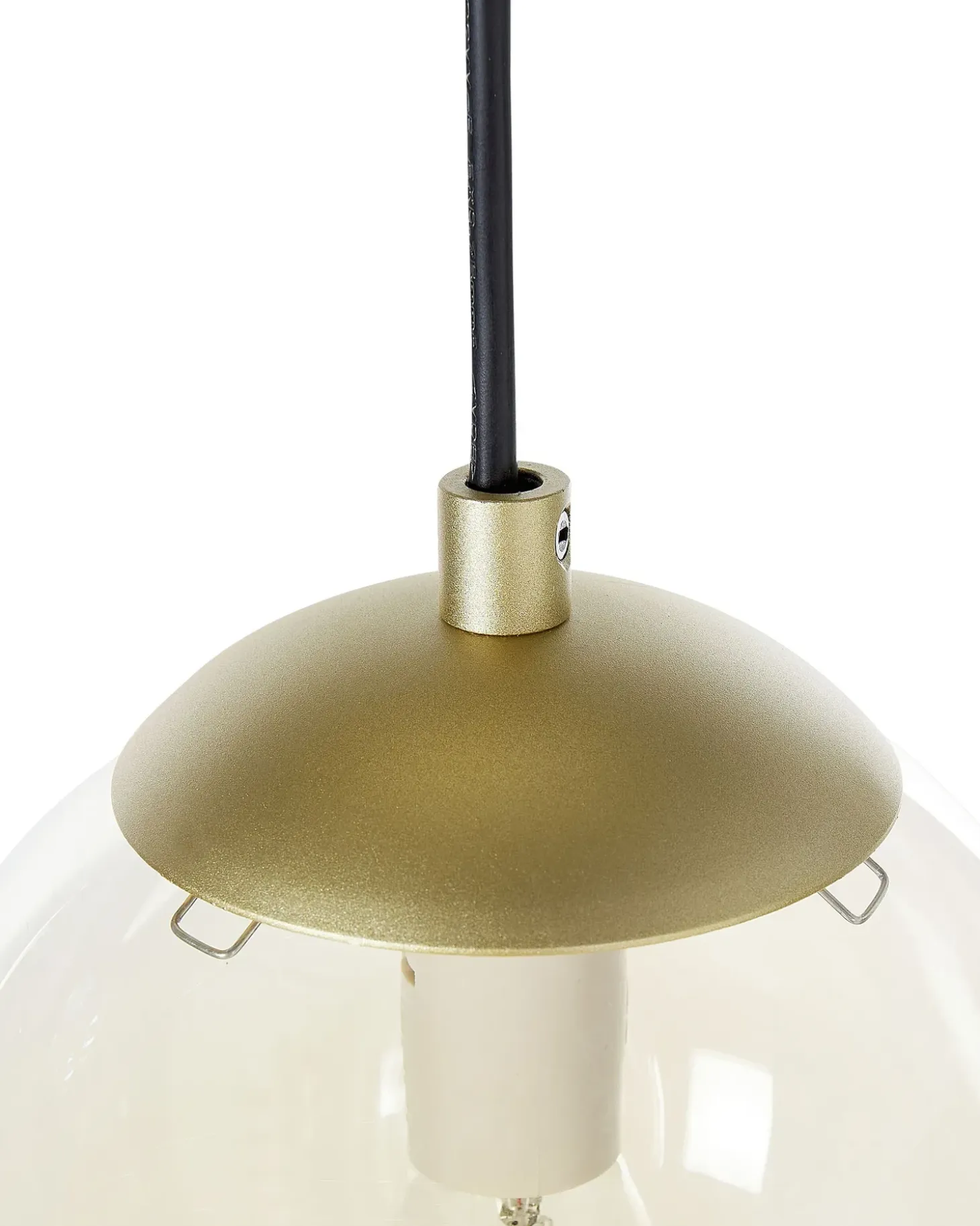 Loftlampe NOEL Glas Guld