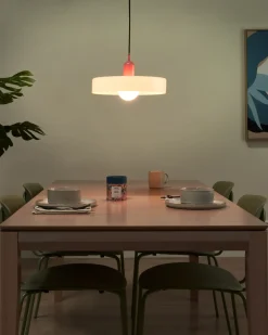 Loftlampe PAALA Glas Hvid