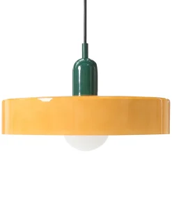 Loftlampe PAALA Glas Orange