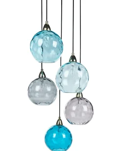 Loftlampe PABELLON Glas Blå
