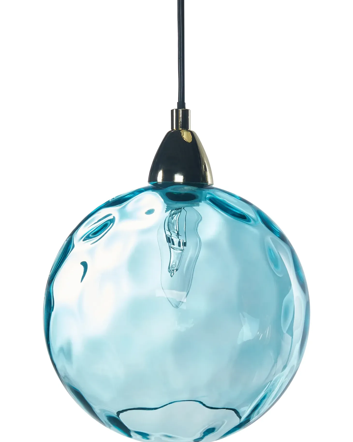 Loftlampe PABELLON Glas Blå
