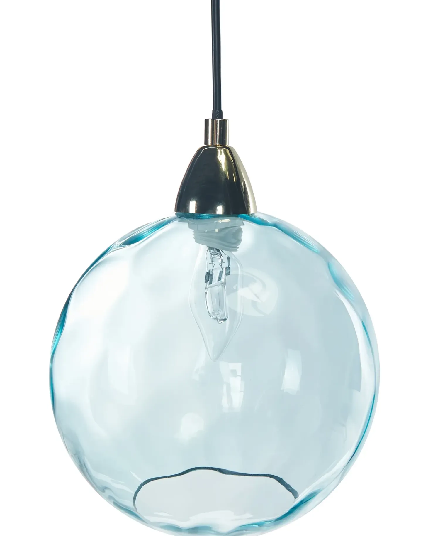 Loftlampe PABELLON Glas Blå